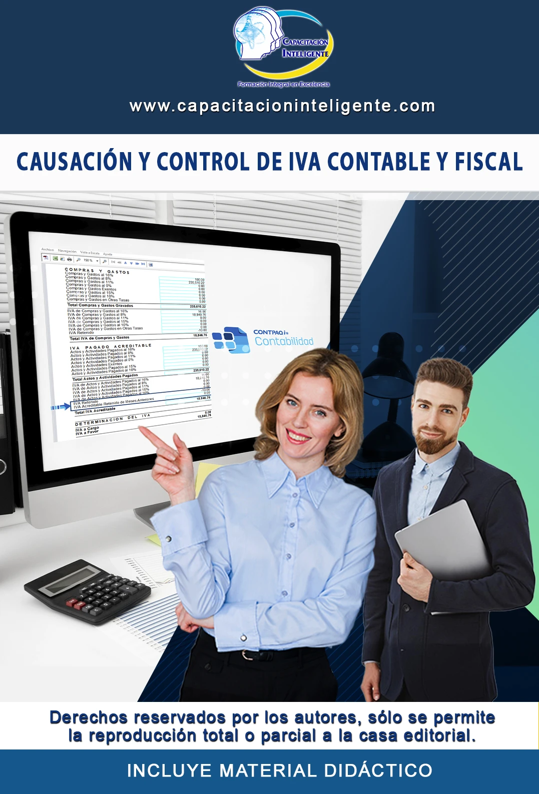 Causación y Control de IVA Contable y Fiscal