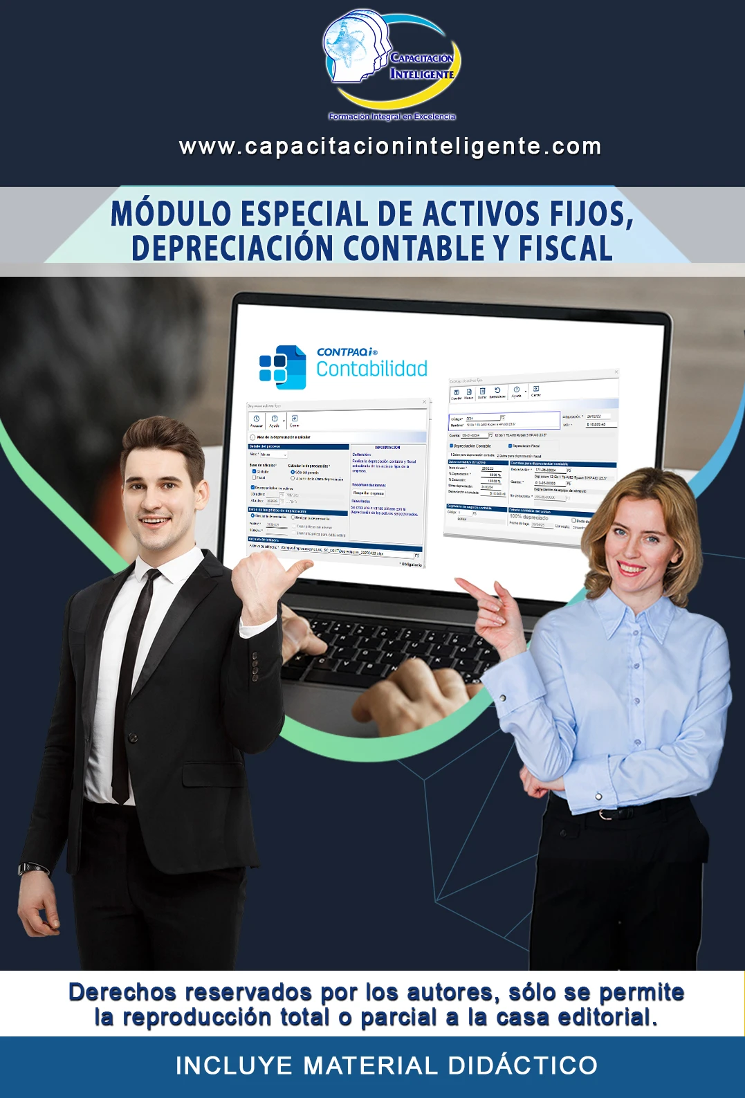 Módulo Especial de Activos Fijos, Depreciación Contable y Fiscal